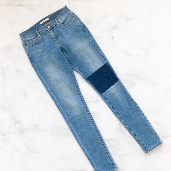 Levi’s 710 Skinny Patchwork Jeans - Picture 2 of 7